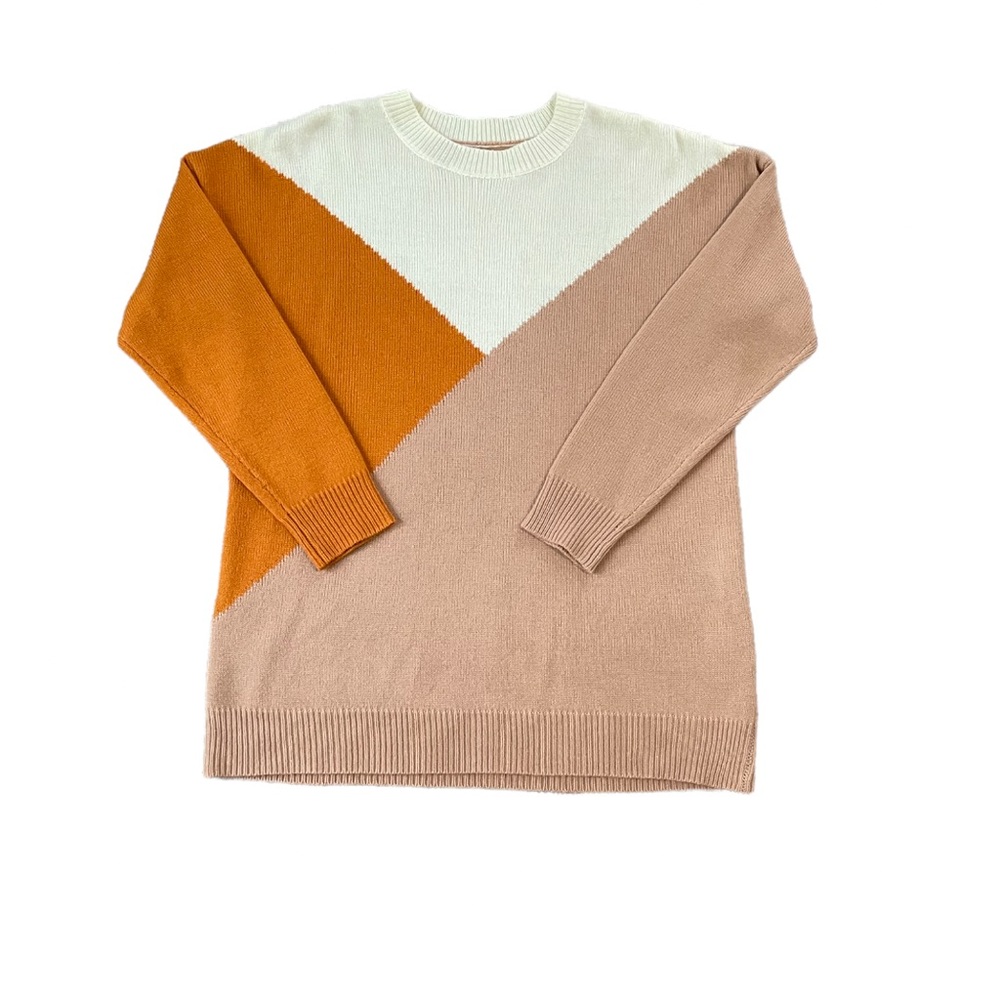 Shein Color block Sweater -size small- 4